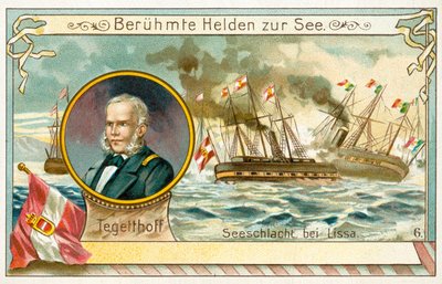 Wilhelm von Tegetthof, almirante austriaco, y la Batalla de Lissa de European School