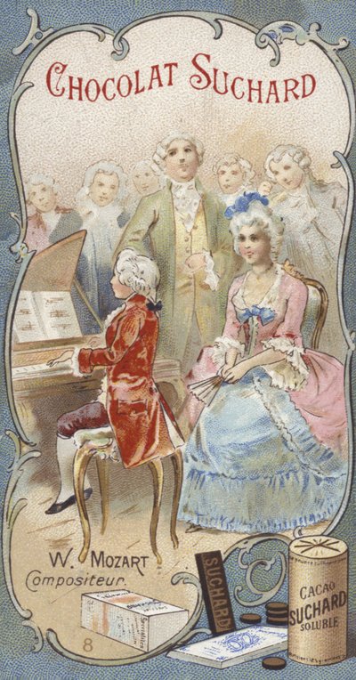 Wolfgang Amadeus Mozart, músico y compositor austríaco, de niño de European School
