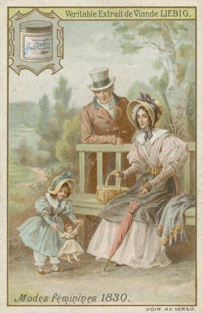Mujeres en 1830 de European School