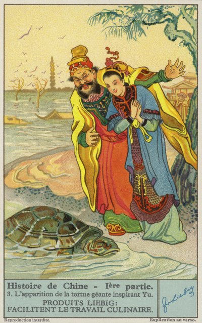 Yu el Grande y la tortuga gigante (cromolito) de European School