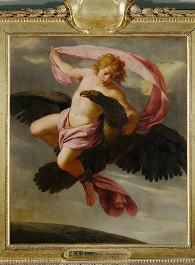 El secuestro de Ganímedes ... de Eustache (studio of) Le Sueur