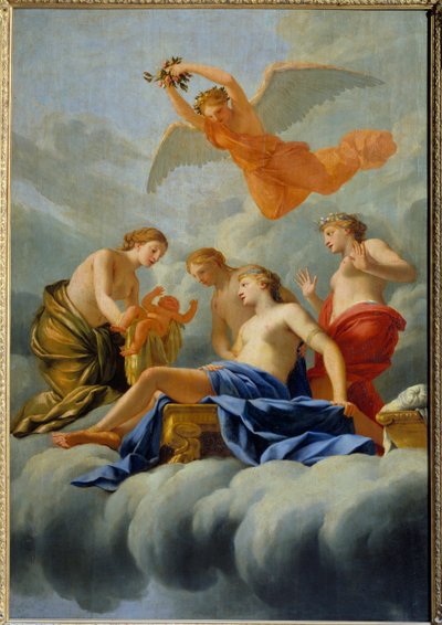 El nacimiento del Amor de Eustache (studio of) Le Sueur