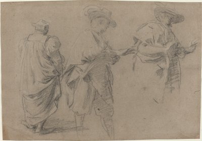 Un juez y dos abogados caballeros de Eustache Le Sueur