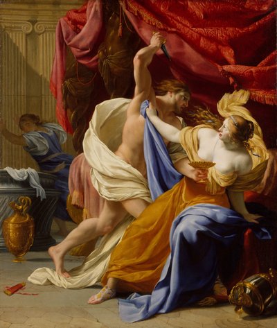 El rapto de Tamar, probablemente ca. 1640 de Eustache Le Sueur
