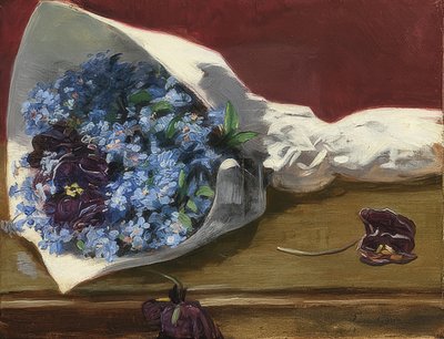 Ramo de flores. Alrededor de 1874 de Eva Gonzalès