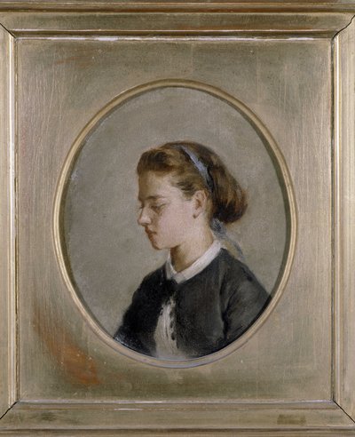 Retrato de una mujer de Eva Gonzalès