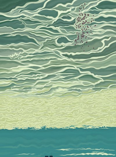 9-11-21 (arte digital) de Evan Sklar