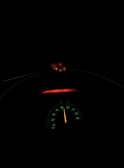 Driving The Road At Night # 4 Brooklyn (arte digital) de Evan Sklar