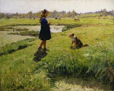 Una pausa al mediodía de Evariste Carpentier