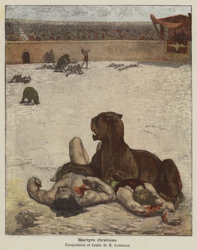 Mártires cristianos de Evariste Vital Luminais
