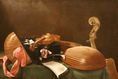 Italiano: Strumenti musicali Instrumentos musicales de Evaristo Baschenis