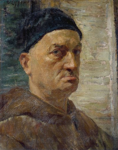 Autorretrato (óleo sobre lienzo) de Evaristo Cappelli