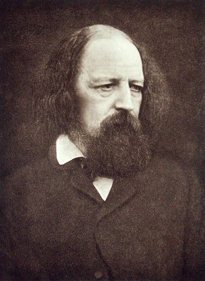 Retrato de Alfred, Lord Tennyson (1809-92), c.1889-91 de Eveleen Myers