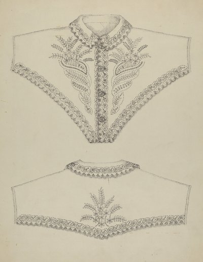 Bata Bordada de Evelyn Bailey