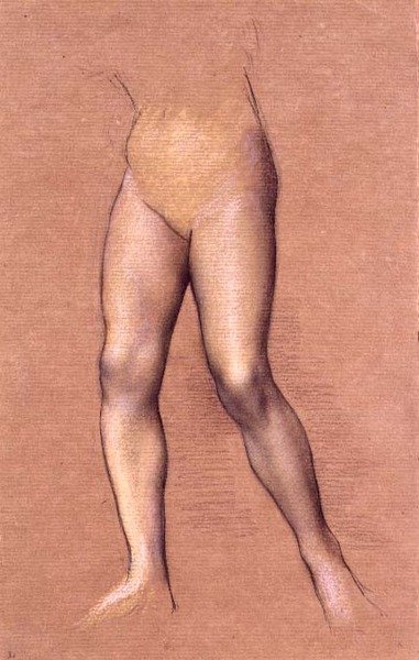 Estudio de figura de Evelyn De Morgan