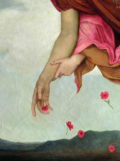 Noche y Sueño, 1878 (detalle) de Evelyn De Morgan