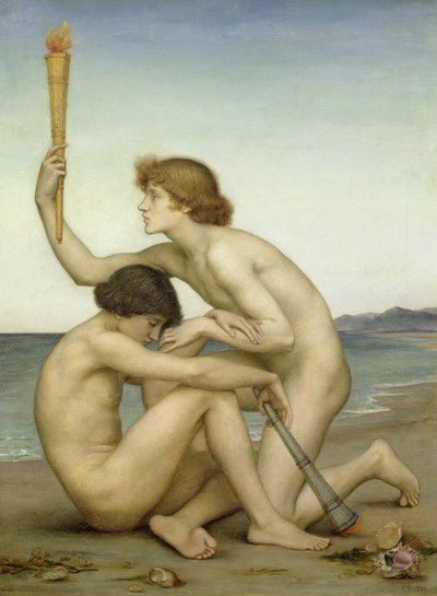 Fósforo y Héspero, 1881 de Evelyn De Morgan