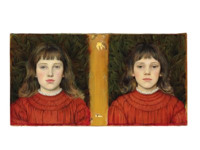 Retratos de Alice Mildred y Winifred Julia Spencer Stanhope, 1884 de Evelyn De Morgan