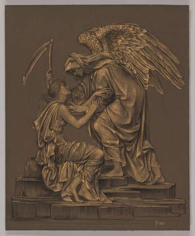 El ángel de la muerte de Evelyn De Morgan