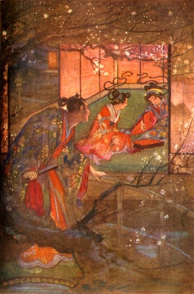 Kato Sayemon en su palacio del Shogun Ashikaga de Evelyn Paul