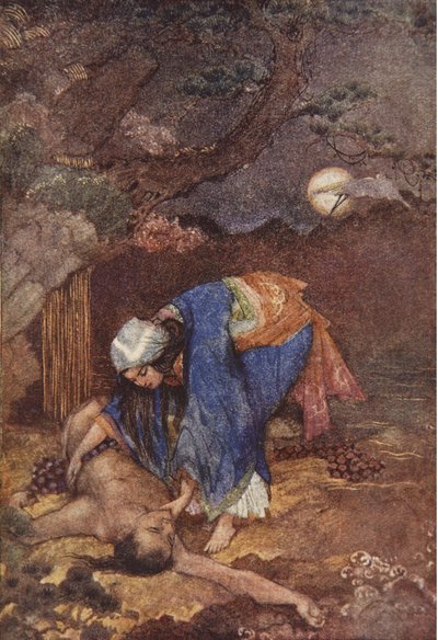 Matsu rescata a Teoyo, ilustración de 