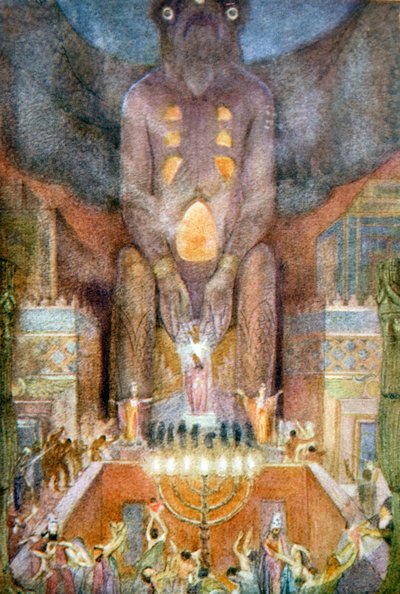 Sacrificio a Bel, 1916 de Evelyn Paul