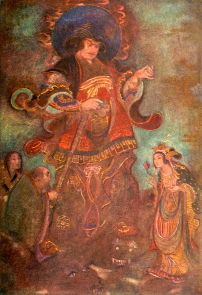 Susa-no-o y Kushi-nada-hime de Evelyn Paul