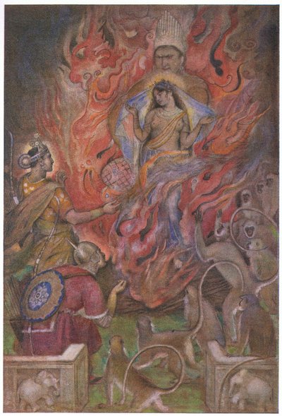 El Dios del Fuego se levantó de en medio de Evelyn Paul