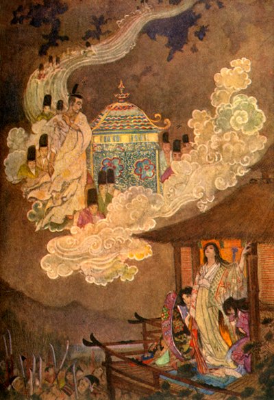 El Pueblo de la Luna demanda a la Dama Kaguya, 1912 de Evelyn Paul