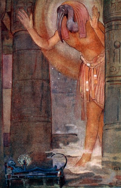 Thoth y el mago jefe, 1925 de Evelyn Paul