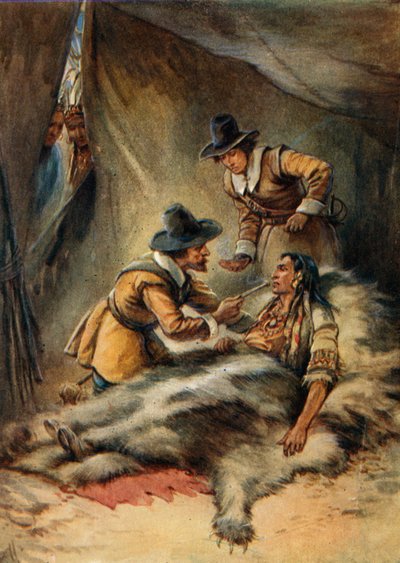 Ilustración para los Jóvenes Peregrinos de Evelyn Stuart Hardy