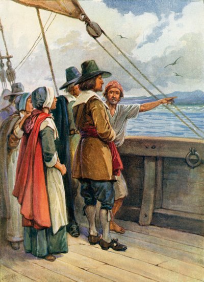 Ilustración para los Jóvenes Peregrinos de Evelyn Stuart Hardy
