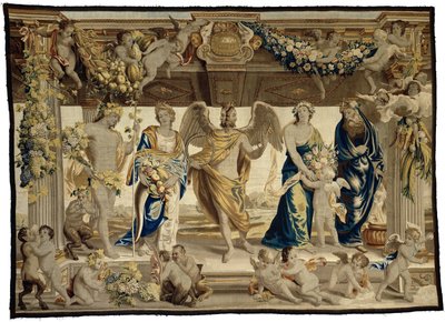 Las cuatro estaciones Los meses, las estaciones, los elementos, el día y la noche (título de la serie) de Everaert Leyniers