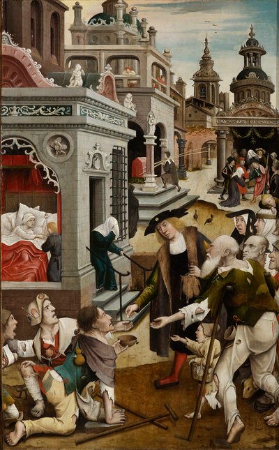 Escena de la vida de San Roque de Everaert Orley