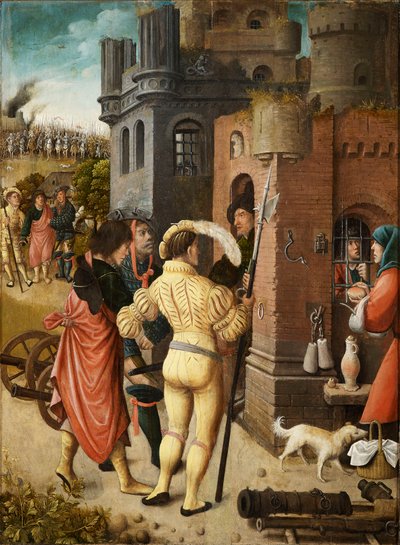 Escena de la vida de San Roque, 1517 de Everaert Orley