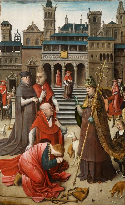 Escena de la vida de San Roque, 1517 de Everaert Orley