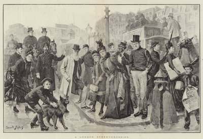 Una Calle de Londres de Everard Hopkins