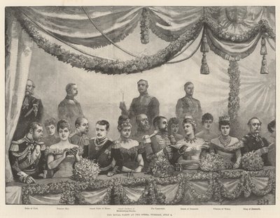La Fiesta Real en la Ópera, martes, 4 de julio de Everard Hopkins