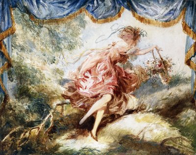 Doncella francesa de Everett Shinn