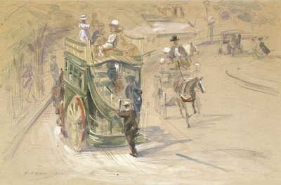 En Central Park de Everett Shinn