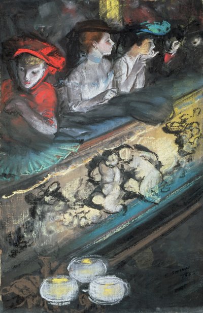 En la caja de Everett Shinn
