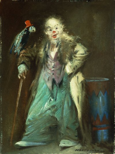 El payaso de Polly de Everett Shinn