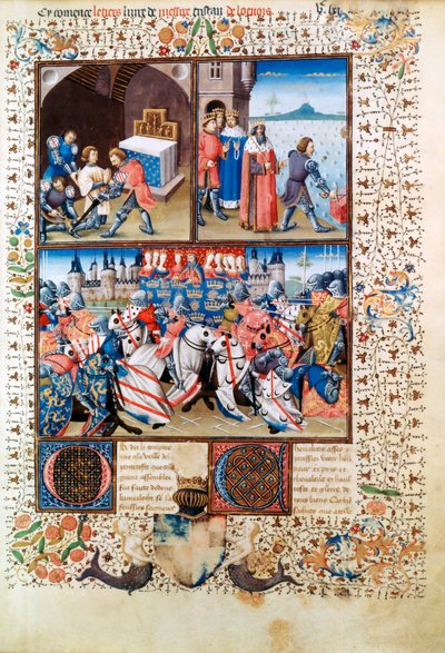 Galahad y Camelot, 1463 de Evrard d