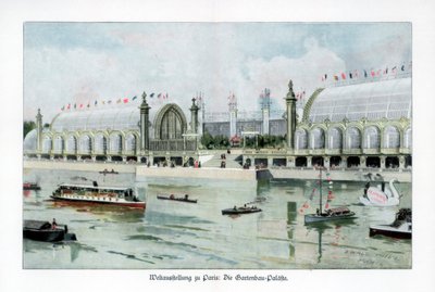 Palacio de Horticultura, Exposición Mundial de París, 1889, 1900 de Ewald Thiel