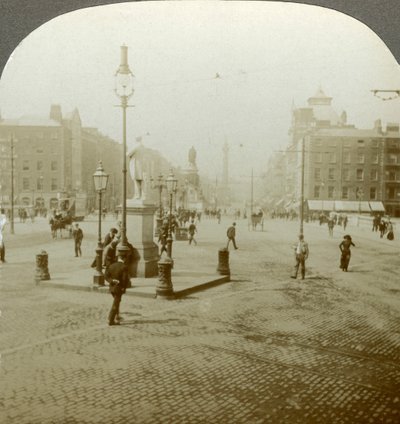 Calle Sackville, Dublín, Irlanda de Excelsior Stereoscopic Tours