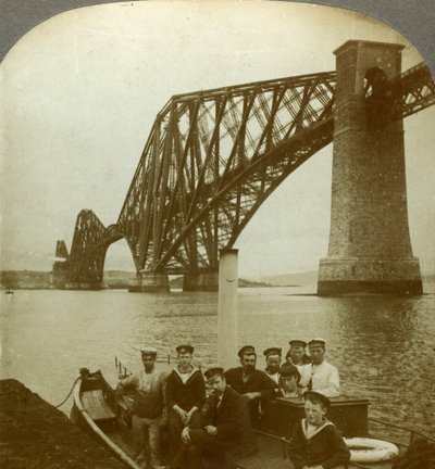 El Puente de Forth, Escocia de Excelsior Stereoscopic Tours