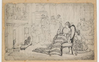 Forfeits, 1880 de Eyre Crowe