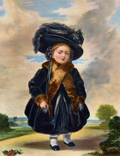 Reina Victoria 1819-1901 a los cuatro años, siglo XIX de Eyre and Spottiswoode