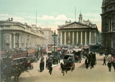 La Bolsa Real y el Banco de Inglaterra, c. 1900s de Eyre and Spottiswoode