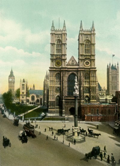 Abadía de Westminster, c. 1900s de Eyre and Spottiswoode